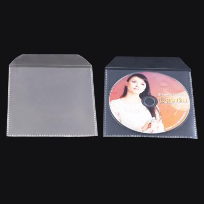 China CD DVD Storage SUNSHING CD DVD Packaging Bags OEM Transparent PP Sleeves PP Plastic CD Case Sleeve Cover for sale