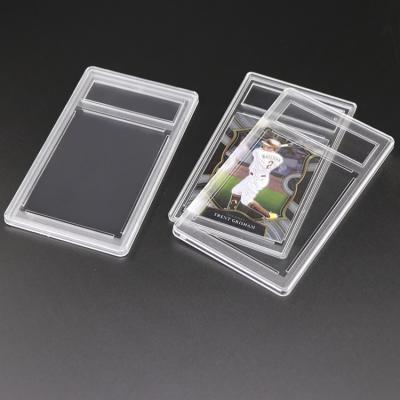 China Clear Protector Eco-friendly Clear Hard Card Storage Case Card Case NBA PSA Rating Plastic Slab Slab for sale