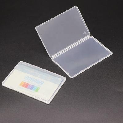 China High Quality PP Plastic Sports Card Storage Box Business ID Rated Name Card Holder SIM Card Case Mobile Holder Custom for sale