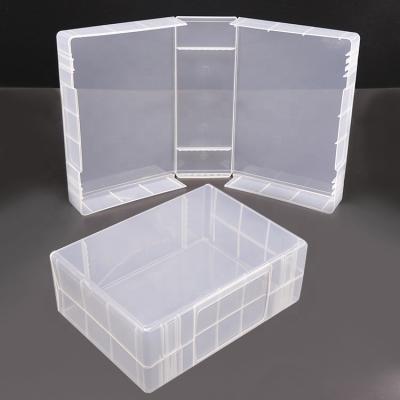 China Recycled Materials Mini CD Display Storage Box Organizer PS4 CD Game DVD Case DVD Storage Transparent Packing Box for sale