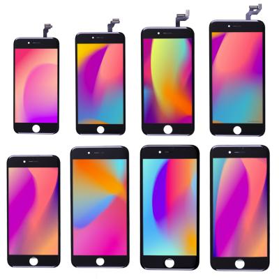 China high brightness & High Saturation Elekworld LCD Display For iPhone 6 6P 6S 7 8 Plus For iPhone X XR 11 LCD Screen for sale