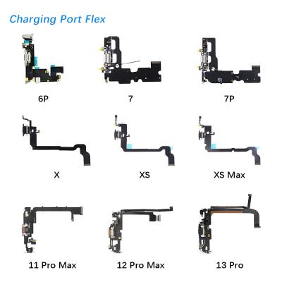 China Replacement for broken/dirty parts charging dock connector Flex For left iPhone 6 6S 6SP 7 8 pro 12 mini 13 pro max max SE2020 X XR XS 11 for sale