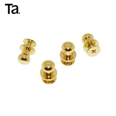 China Gold Color Eco - Friendly Good Price Metal Rivet Studs For Handbags Te koop