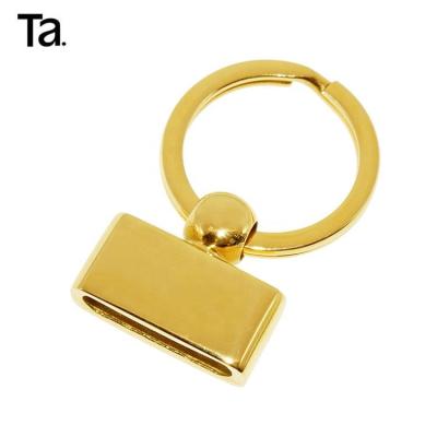 China TANAI Eco-friendly Small Size 18mm Fashion Key Chain Accessories Key Holder Key Chain Fob for sale