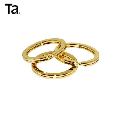 China TANAI Eco - Friendly Custom Strong Metal Spring Opening Ring For Key Chains Holder for sale