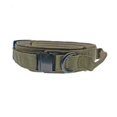 중국 Padded TANAI 2021 Dog Accessories Nylon Material Collar Pet Leashes Adjustable Training Collars 판매용