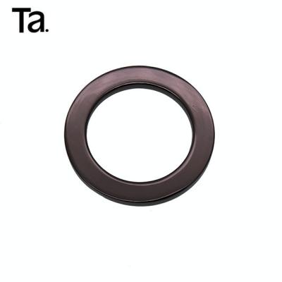 China High quality eco-friendly flat o-ring oblateness ring for handbag/pet collar fittings Te koop