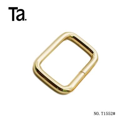 中国 Manufacture Wholesale Price Eco - Friendly Iron Accessory Square Buckle For Handbag / Pet Collar 販売のため