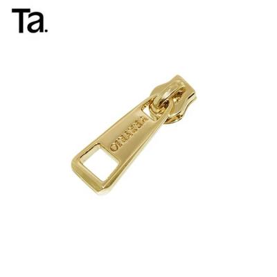 China TANAI Viable Fashion To Garment Accessories High Quality Zipper Sliders Leather Zipper Puller For Handbags for sale