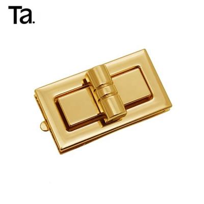 Κίνα TANAI High Quality Eco-friendly Rectangle Handbag Hardware Custom Lock For Handbag Briefcase προς πώληση