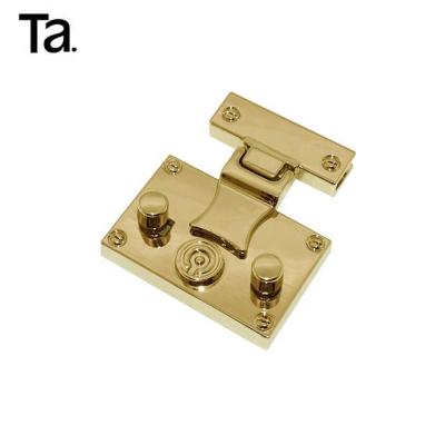 China TANAI Factory Competitive Price Eco-friendly Handbag Hardware Square 45mm Press Lock For Handbag for sale