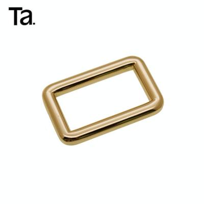 China High Grade Eco - Friendly Bag Accessories Alloy Adjustable Strap Bag Rectangle Metal Buckle For Bags for sale