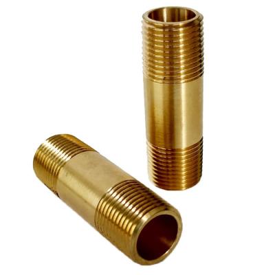 China Beauty China Manufacturer CNC Shop Precision CNC Brass Nipple Spout Turning Services for sale