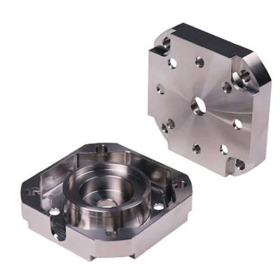 China Custom CNC Stainless Steel Parts SS 316L SS304L SS321 SS303 Blocks CNC Stainless Steel Parts Machining for sale