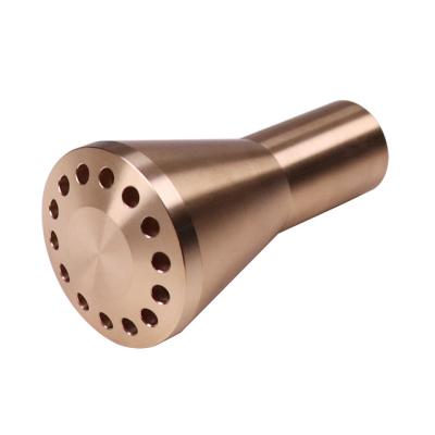 China High Precision Bushing C11000 C3604 H59 Brass Copper Hub CNC Machined Parts Rotate Spinning Service for sale