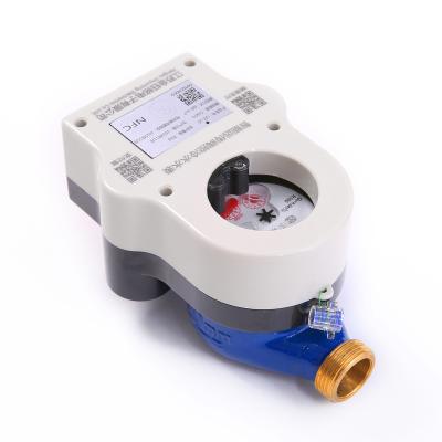 China Household High Precision Remote Smart Valve Metal Controlled Water Meter for sale