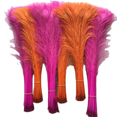 China Home Decor Peacock Natural Dyed Feathers For Sale for sale