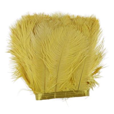 China Sew-on high quality dyed ostrich feather trims for sale