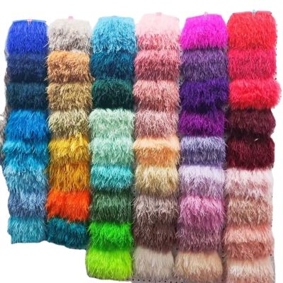 China Ostrich Feather Customized Ostrich Feather Size Trimmings Of Various Colors for sale