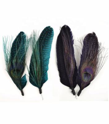 China feather dyed picks for party hats customized size for sale