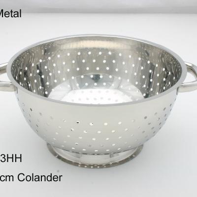 China 18/8 durable stainless steel colander for sale