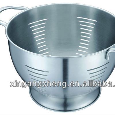 China 18/8 Stainless Steel 24cm Sustainable Colander for sale