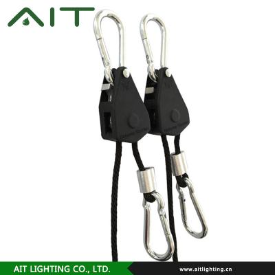 China Plastic + Green Chamber Metal Adjustable Mini Rope Ratchet Tie Down for sale