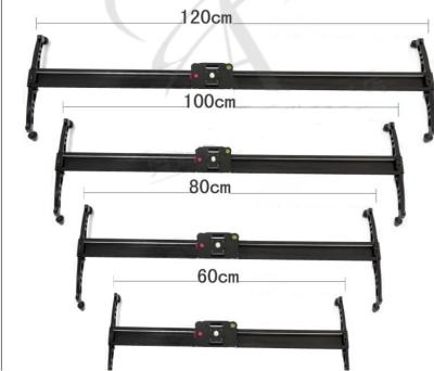 China slider rail carriage track for camcorder with STD60/STD80/STD100/STD120 panhead for sale