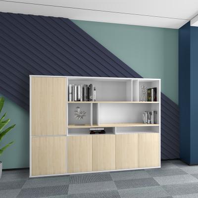 China 2021 factory price new design office system furniture filing cabinet bookcase for sale