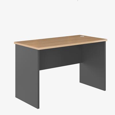 China Latest Factory Price Design Office Furniture Wooden Desk Curved Cheap Computer Table for sale