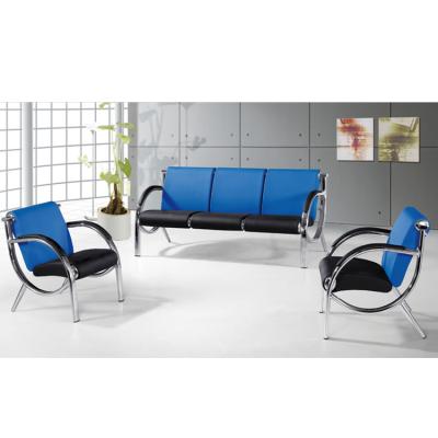 China Modern China Made PU 3 Seaters Airport Waiting Chair for sale