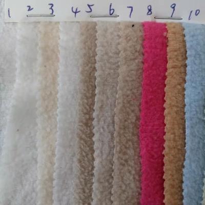 China Polyester Polar Fleece Single Side Fabric 100% Side Brush Fleece for sale