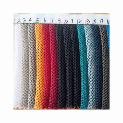 China 100% Stock Polyester Shrink-Resistant Mesh Fabric 2x2 For Garment for sale