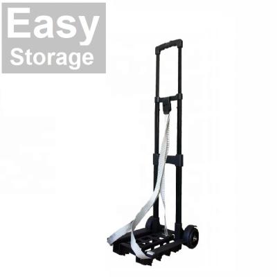 China Airport Folding Luggage Trolley High Quality Shopping Smooth Folding Trolley for sale