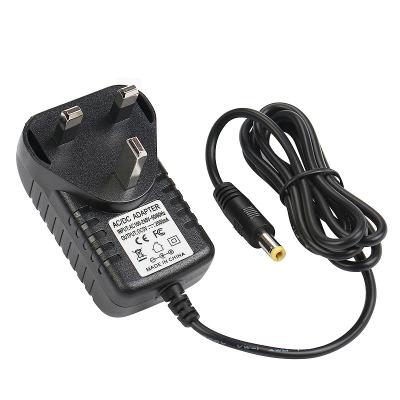 China Currency Factory Outlet 12W Travel Power 5.5*2.5mm 12 Volt 1 Amp AC DC Adapter for sale