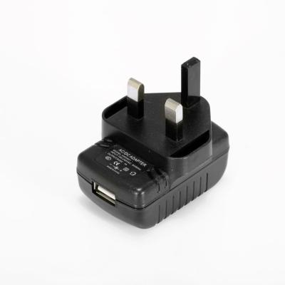 China Hot Selling Currency 5V2A Power Adapterl Wall USB Charger 1A UK Plug Charger for sale