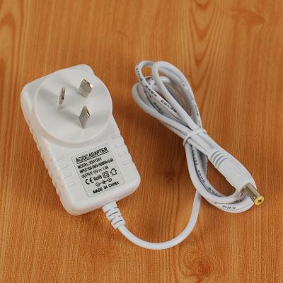 China Blank White Currency 5V2A 2.4A 9V1A 15V0.5A 12V1A 10W 12W Plug Power Supply Charger Adapter for sale