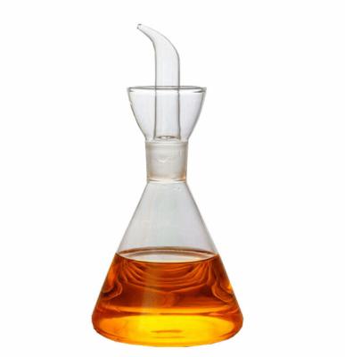 China Heatable Oil Pourer Dispenser Bottles for Kitchen - Olive Oil Glass Dispenser for Ordering Cooking Vegetable Oil and Vinegar for sale