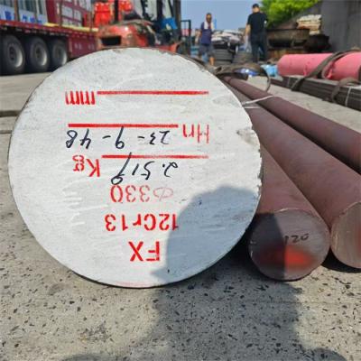 China Mecanizado de barras de acero inoxidable 410 de alta resistencia 1Cr13 laminado en caliente Barras de acero sólido de diámetro 10-500 mm en venta