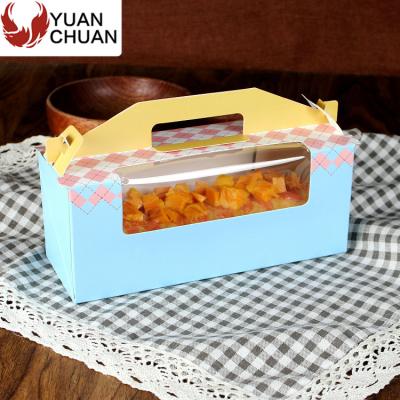 China White Customized Disposable Cheap Log Cake Box for sale