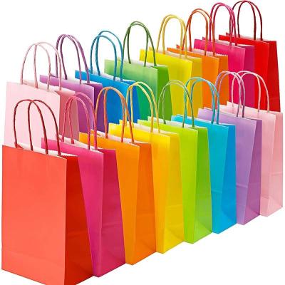 China Disposable paper gift bags, for birthdays, baby showers, crafts and activities, mayday for sale