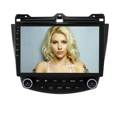 China Simple Wholesale High Performance Android 10-inch Central Control Car Dvd Player For Honda 03-07 7th Generation for sale