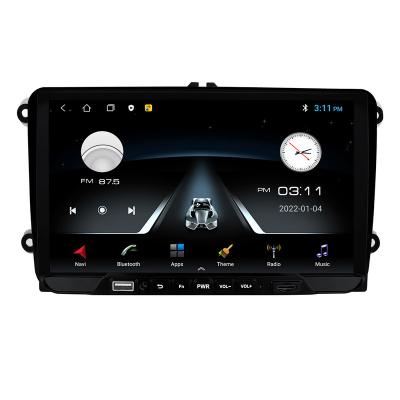 China GPS Wholesale 9 Inch Large Screen Central Control Car Navigation Android 2+32g with Carplay for Volkswagen for sale