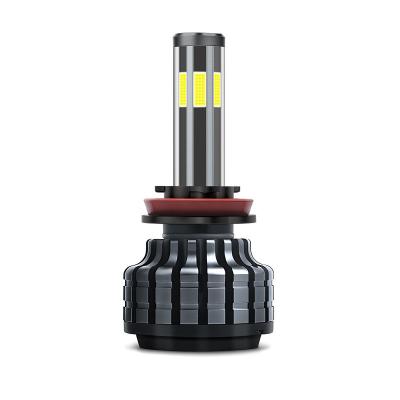 China Aviation Aluminum H1 H3 H7 H11/H8/H9 880/881/H27 6 Side Bright Light Beads 360 Automotive Led Headlight For Car for sale