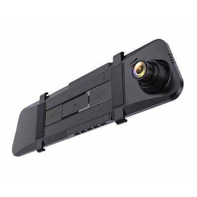 China LED Indicator Light Driving Recorder Dvr Black Box Video 1080p Dual Lens Rear View Mirror Car Dash Single Dual Cam With Reversing Image for sale