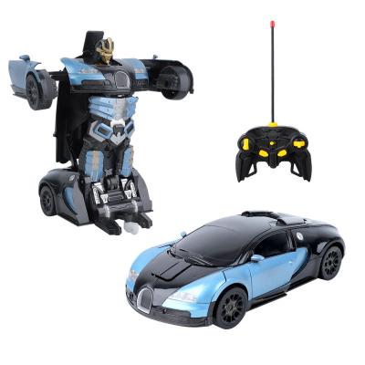 China Hot Sale RC Model Deformation Robot Children's Toy Rc Remote Control Car Electric Kids for sale