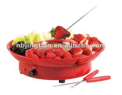 China Chocolate Fondue Fountain CF-19A 25W Chocolate Fondue Set CF-19A for sale