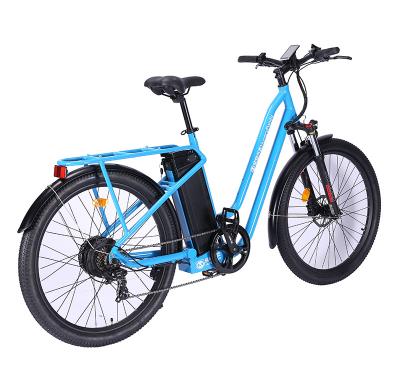 China Aluminum Alloy CKD Package 27 Inch 350w Super Battery Tires Mountain Bike Installation Electric Puncture-Proof Bicycle DIY for sale