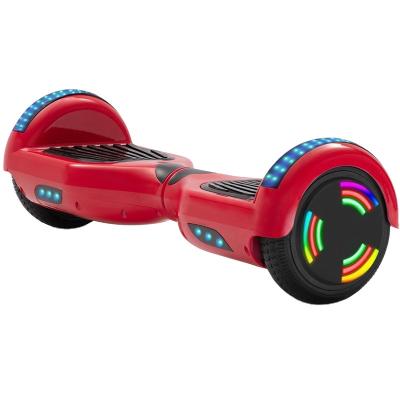 China Wholesale Unisex Hoverboards 6.5 Inch LED Lights Self Balancing Electric Scooters EU Warehouse Free Shipping for sale