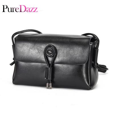 China Fashion Vintage High Quality Leather Women Real Small Shoulder Lady Bags Wave Wholesale for sale